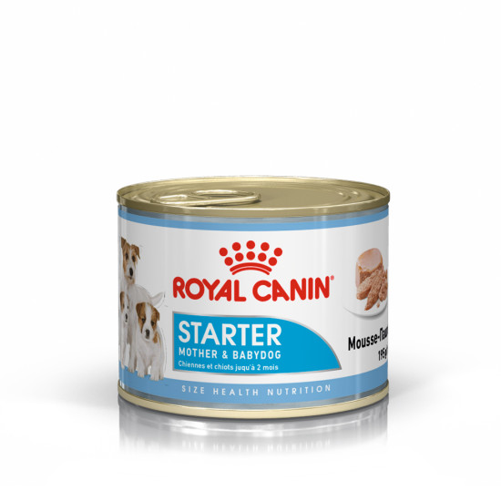 ROYAL CANIN - Starter Mousse Mother & Babydog, консерва за куче, 195 гр ROYAL CANIN - Starter Mousse Mother & Babydog, консерва за куче, 195 гр
