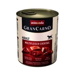 GranCarno консерва за кучета над 1 година, различни вкусове  800 гр