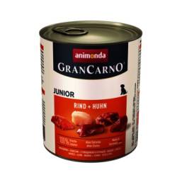 GranCarno Джуниър консерва за кучета от 1 до 12 месеца, различни вкусове 800 гр GranCarno Джуниър консерва за кучета от 1 до 12 месеца, различни вкусове 800 гр