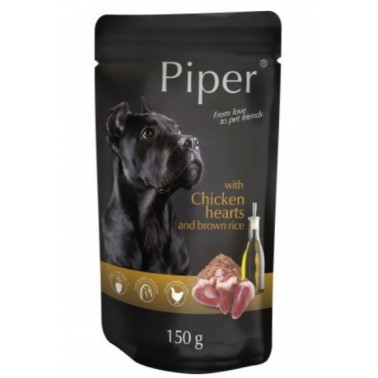 Piper пауч - премиум консервирана храна за кучета различни вкусове 150 гр