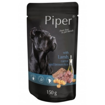Piper пауч - премиум консервирана храна за кучета различни вкусове 150 гр