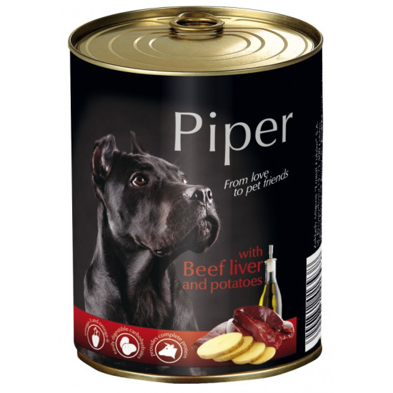 Piper - премиум консервирана храна за кучета различни вкусове 800 гр