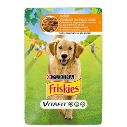 Friskies пауч за кучета различни вкусове 100 гр. Friskies пауч за кучета различни вкусове 100 гр.