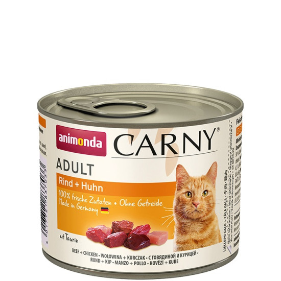 CARNI ADULT консерва за котки различни вкусове 200 гр 