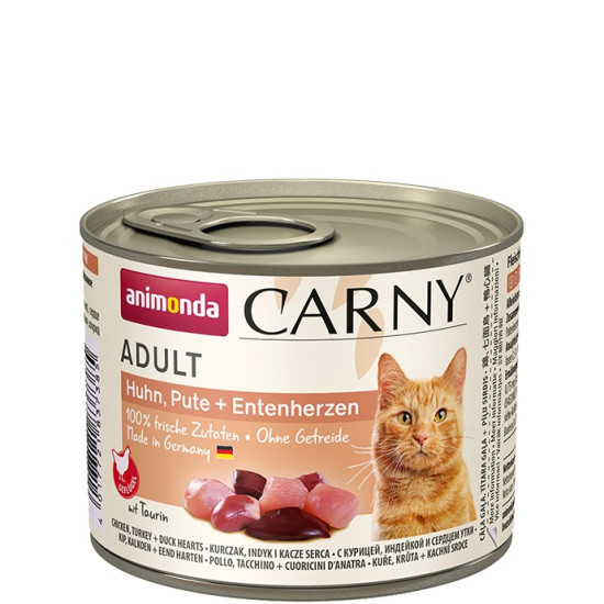 CARNI ADULT консерва за котки различни вкусове 200 гр 