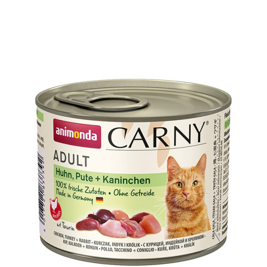CARNI ADULT консерва за котки различни вкусове 200 гр 