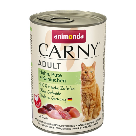 CARNI ADULT консерва за котки  различни вкусове   400 гр 