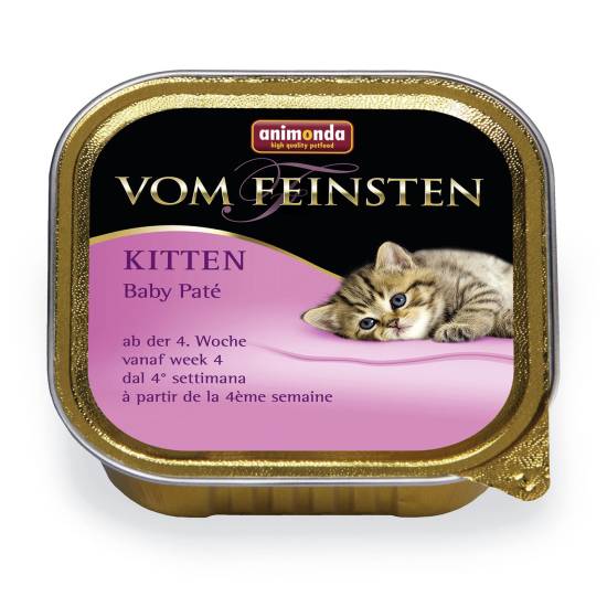 Vom Feinsten BABY - пастет за малки котенца след 4 - седмична възраст 100 гр Vom Feinsten BABY - пастет за малки котенца след 4 - седмична възраст 100 гр