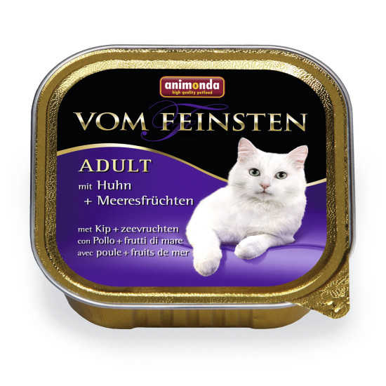 Vom Feinsten ADULT пастет за котки - различни вкусове 100 гр Vom Feinsten ADULT пастет за котки - различни вкусове 100 гр