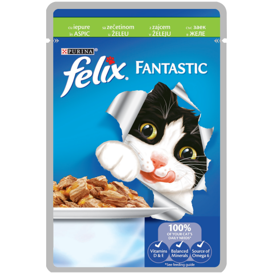 FELIX Fantastic пауч различни вкусове в желе 100гр. FELIX Fantastic пауч различни вкусове в желе 100гр.