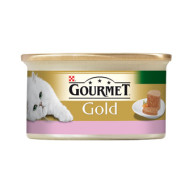 Gourmet Gold хапки в пастет Агне и патица 85 гр.