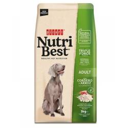 NutriBest Adult Агнешко и ориз, чувал от 15кг NutriBest Adult Агнешко и ориз, чувал от 15кг