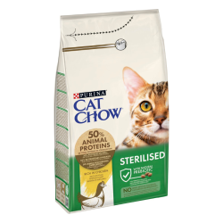 PURINA® CAT CHOW® Sterilised, чувал от 15кг