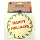 Коледно лакомство кожа КРЪГЧЕ HAPPY HOLIDAYS 11,5 см