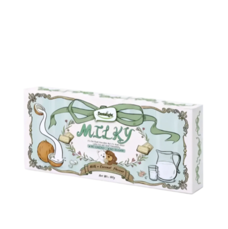 Лакомство DENTALIGHT MILKY Doggy Choco Bar с вкус на мляко и кокос 80 гр. 