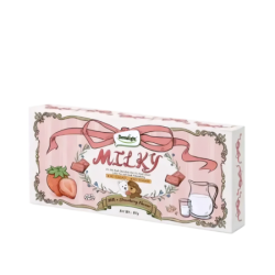 Лакомство DENTALIGHT MILKY Doggy Choco Bar с вкус на мляко и ягоди 80 гр. Лакомство DENTALIGHT MILKY Doggy Choco Bar с вкус на мляко и ягоди 80 гр.