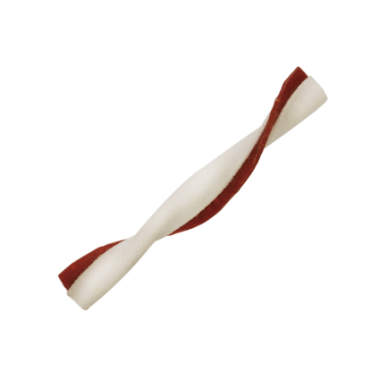 Дентално лакомство TWIST ROLLS вкус на телешко, 12,5 см