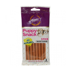 Солети PUPPY SNACK с бекон, 8 броя в пакет 80 гр - Дентално лакомство за куче. Солети PUPPY SNACK с бекон, 8 броя в пакет 80 гр - Дентално лакомство за куче.