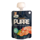 Лакомство за КТ Dentalight Prebiotics + PURRE creamy SALMON/SHRIMP Recipe, СЬОМГА И СКАРИДИ 55 g