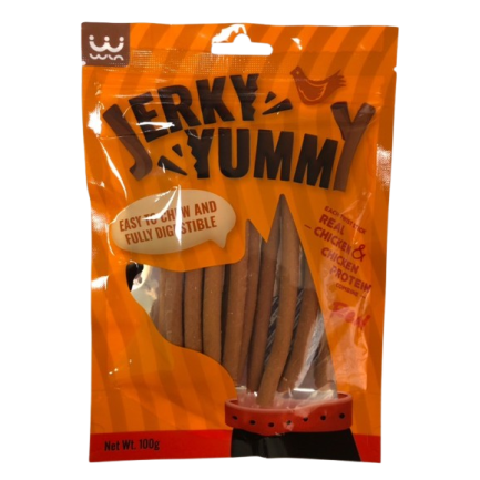 JERKY YUMMY, MEET STICKS 12 см, 100 гр.  