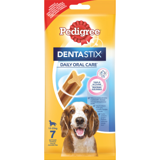 Pedigree Денталенстикс Medium 10-25 кг.