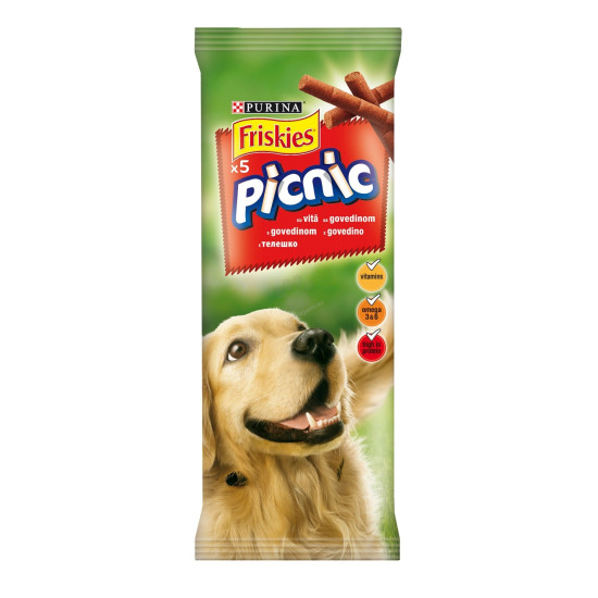 PURINA® FRISKIES® Dog Picnic  лакомство за кучета с различни вкусове 42 гр.