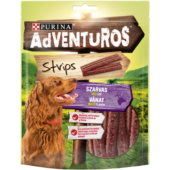 PURINA® ADVENTUROS лакомства за кучета с различни вкусове 90 гр. PURINA® ADVENTUROS лакомства за кучета с различни вкусове 90 гр.