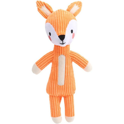 Играчка за куче - Животинче РИПС (носорог, лисица, панда, елен) със звук