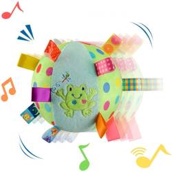 Играчка за куче - цветна топка плюш Играчка за куче - цветна топка плюш