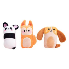 Играчка за куче - КУЧЕНЦА със звук, плюш 15 см 