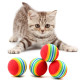 Играчка за котка леко топче Ф 3.5 см