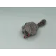 Играчка за коте - мишка дългокосместа 10 см.