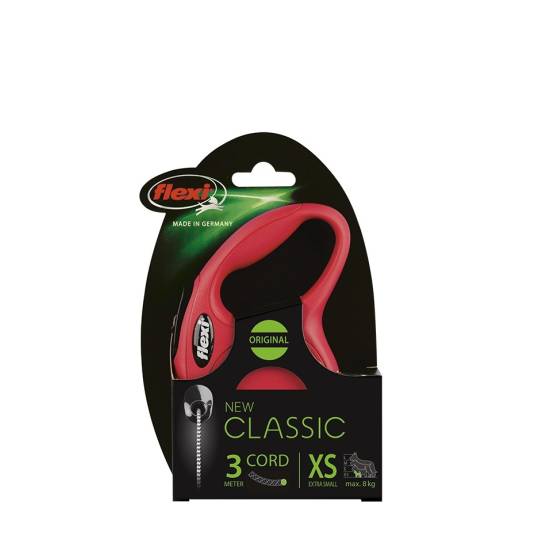 Flexi Mini Classic XS въже 3 метра до 8 кг Flexi Mini Classic XS въже 3 метра до 8 кг