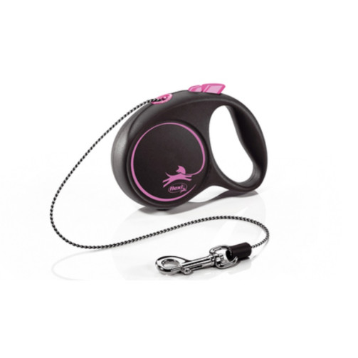 Flexi Black Design M въже 5 метра до 20 кг