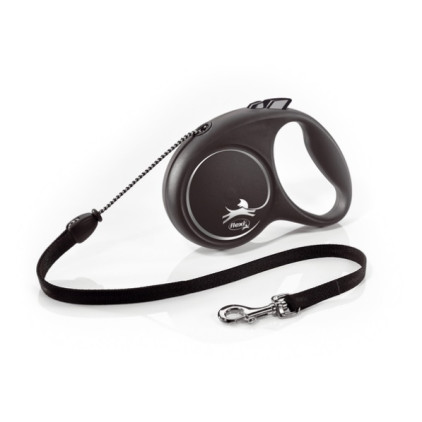 Flexi Black Design M въже 5 метра до 20 кг