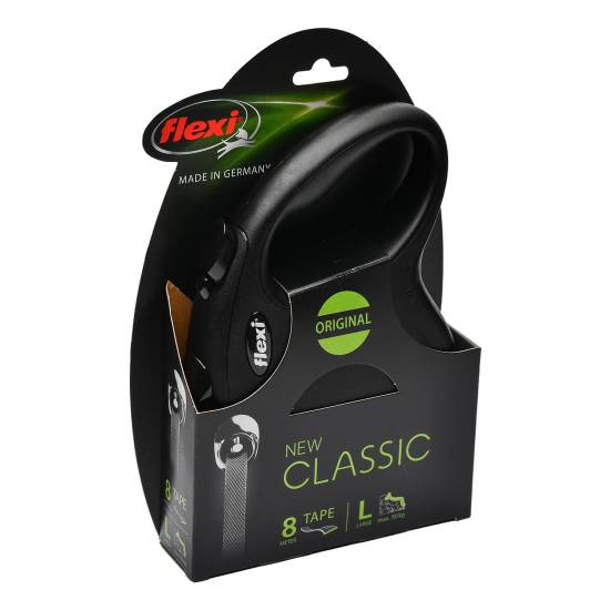 Flexi Classic L Лента 8 метра до 50 кг ЧЕРЕН Flexi Classic L Лента 8 метра до 50 кг ЧЕРЕН