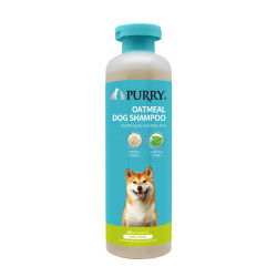 Шампоан за куче PURRY, с ОВЕС И АЛОЕ, за суха и раздразнена кожа 