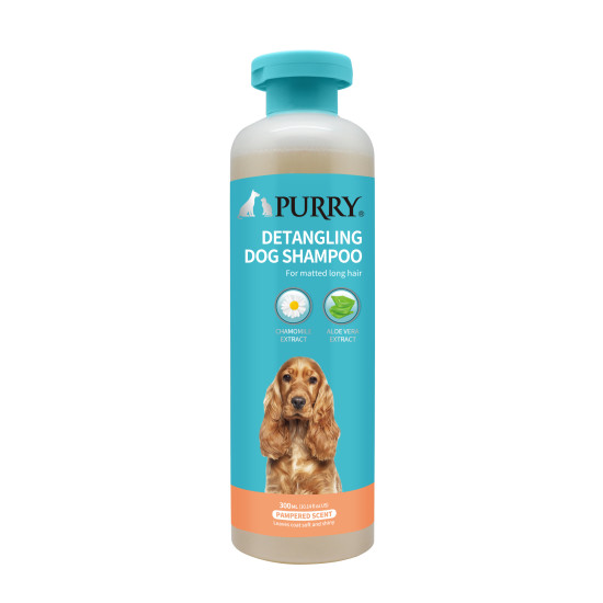 Шампоан за куче PURRY, с ЛАЙКА И АЛОЕ, за сплъстена дълга козина