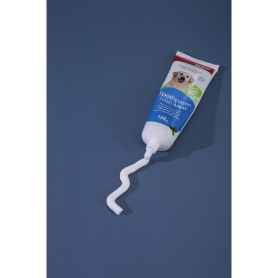 Паста за зъби BIOLINE с мента, за кучета, 100 гр Паста за зъби BIOLINE с мента, за кучета, 100 гр