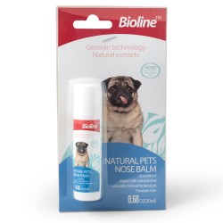 Натурален балсам за нослета BIOLINE за кучета, 20 мл Натурален балсам за нослета BIOLINE за кучета, 20 мл