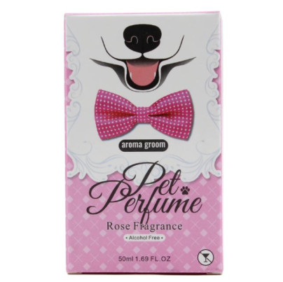 Парфюм за домашни любимци AROMA GROOM, РОЗА 50 мл  