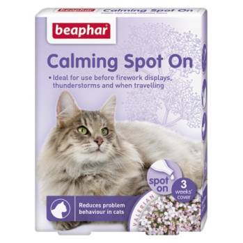 Calming Spot On Beaphar успокояващи капки за котки Calming Spot On Beaphar успокояващи капки за котки