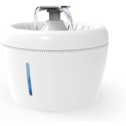 Фонтан за вода APPLE с LED лампа 2500 мл Фонтан за вода APPLE с LED лампа 2500 мл