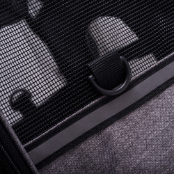 Транспортна чанта от плат със страничен джоб за котки и малки кучета