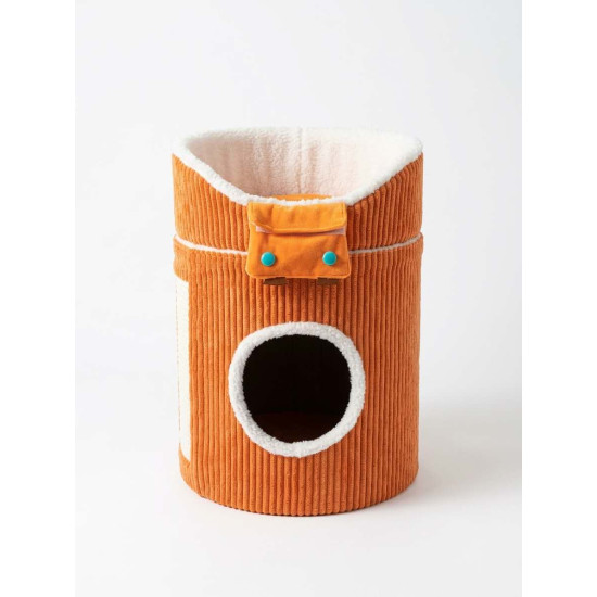Къща ЦИЛИНДЪР - хралупа, с легло отгоре Ф 41 см, Н 55 см Къща ЦИЛИНДЪР - хралупа, с легло отгоре Ф 41 см, Н 55 см