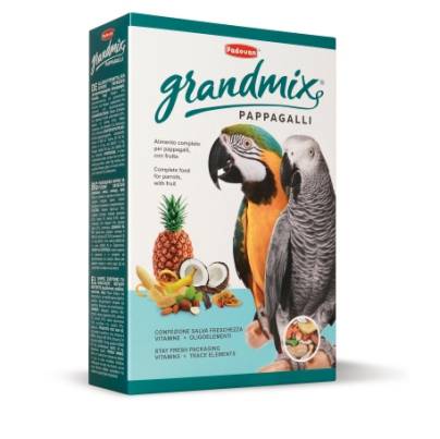 Padovan GRANDMIX храна за голям папагал 600 гр Padovan GRANDMIX храна за голям папагал 600 гр
