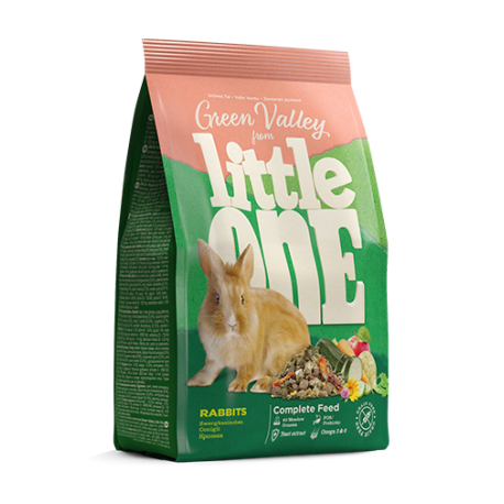 LITTLE ONE Green Vaiiea за зайци 750гр / храна за едри гризачи / LITTLE ONE Green Vaiiea за зайци 750гр / храна за едри гризачи /