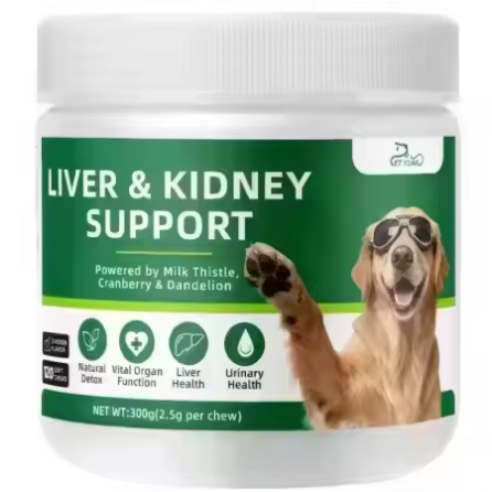 Хранителна добавка за подпомагане на чернодробната и бъбречна функция LIVER AND KIDNEY SUPPORT 120 бр. 300 гр. Хранителна добавка за подпомагане на чернодробната и бъбречна функция LIVER AND KIDNEY SUPPORT 120 бр. 300 гр.