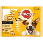 Pedigree пауч за куче различни вкусове  4*100 гр