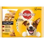 Pedigree пауч за куче различни вкусове  4*100 гр